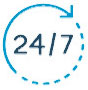 24/7 Customer Support icon